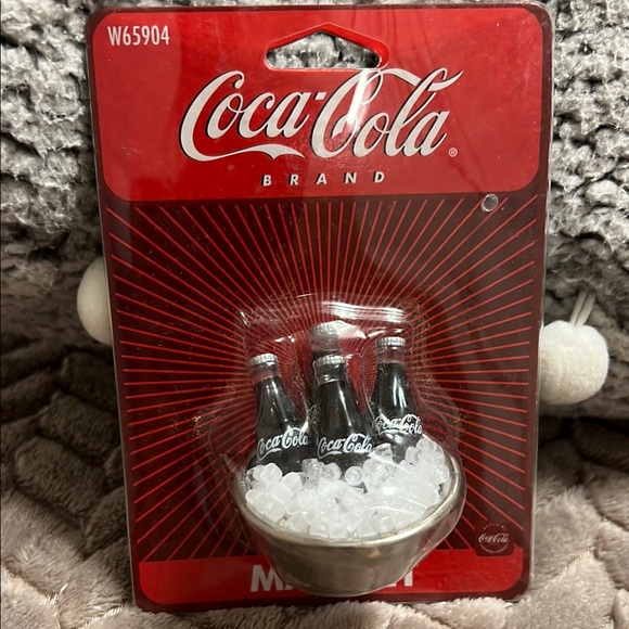 Coca Cola Other - Vintage Coca-Cola Collectible Mini Bottles Set Magnet